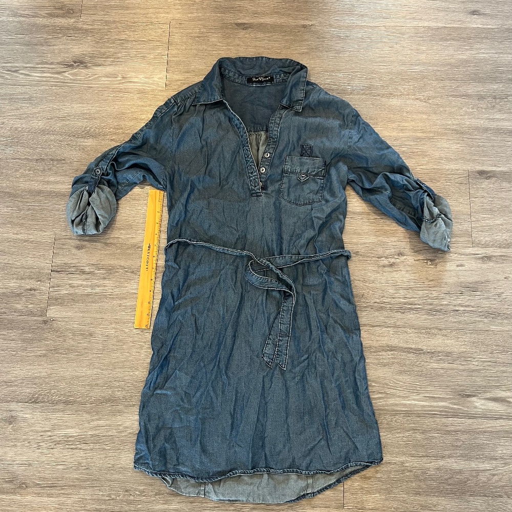 Velvet Heart lightweight denim shirt dress